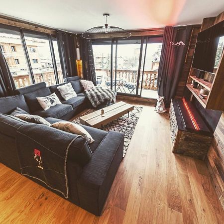 spot, exceptl 80 m2, centre Alpe d Huez, ski au pied, Ménandière, 8 pers, 3ch, 3sdb Alpe d'Huez Exterior foto