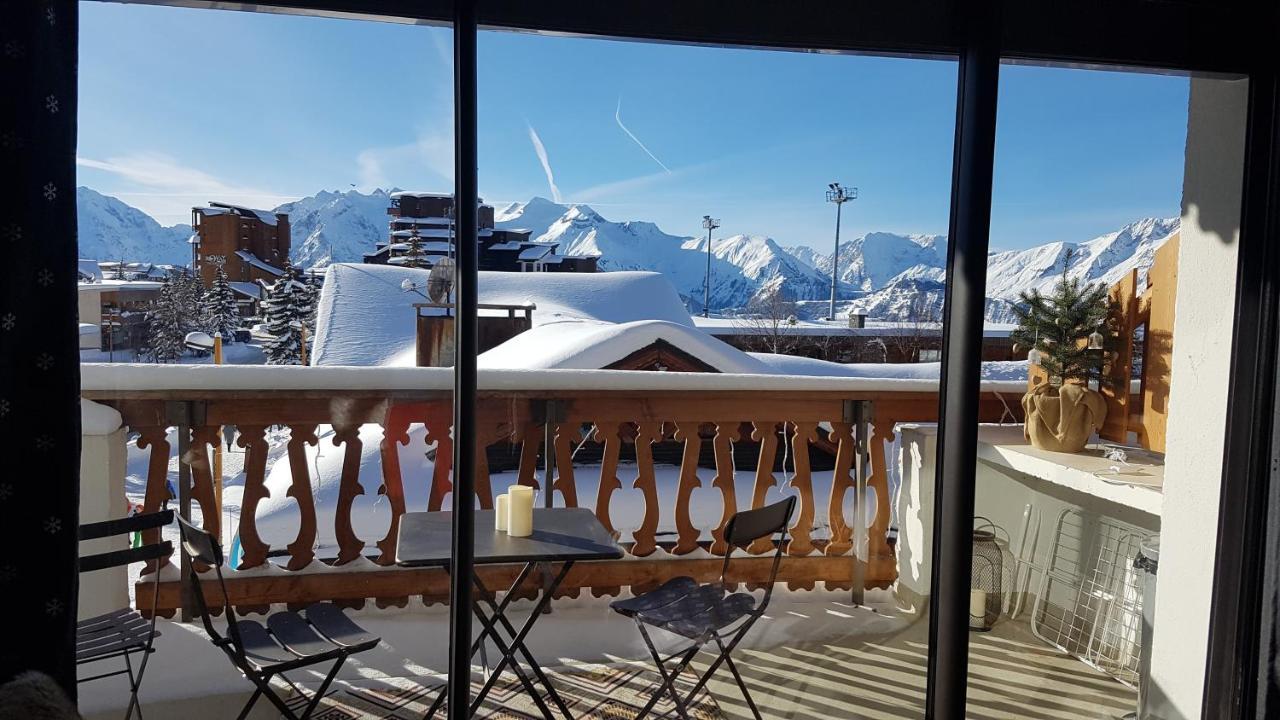 spot, exceptl 80 m2, centre Alpe d Huez, ski au pied, Ménandière, 8 pers, 3ch, 3sdb Alpe d'Huez Exterior foto