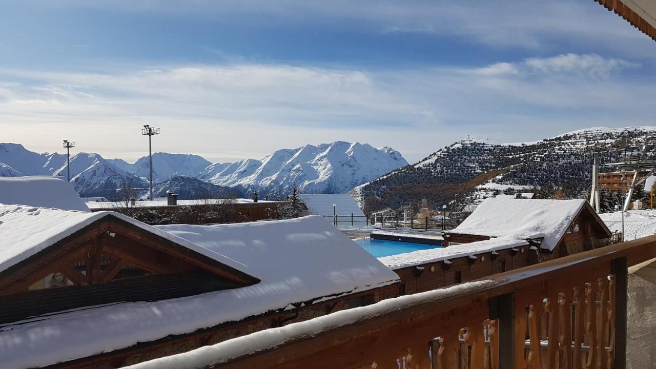 spot, exceptl 80 m2, centre Alpe d Huez, ski au pied, Ménandière, 8 pers, 3ch, 3sdb Alpe d'Huez Exterior foto