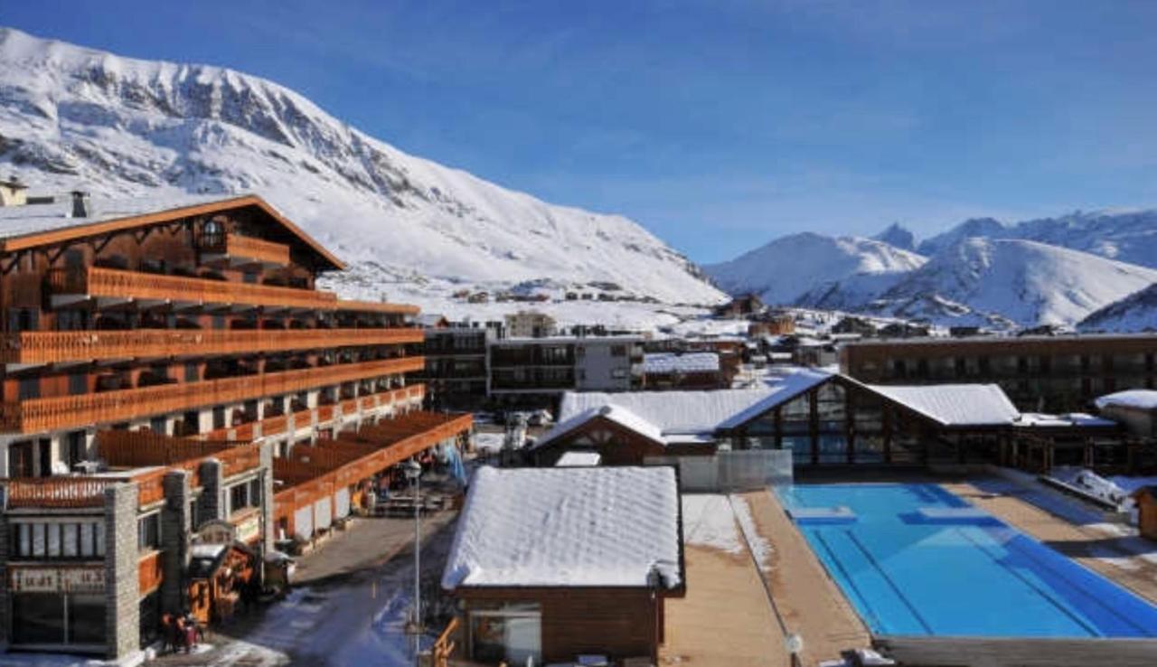 spot, exceptl 80 m2, centre Alpe d Huez, ski au pied, Ménandière, 8 pers, 3ch, 3sdb Alpe d'Huez Exterior foto